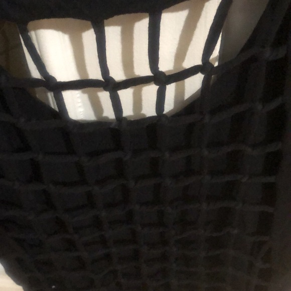 Chaser black tee with net open back - Picture 4 of 4